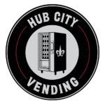 Illustration of the logo for Hub City Vending